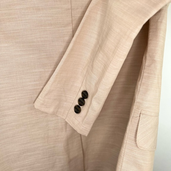 Boys' Chambray Blazer Jacket - Cat & Jack-Beige - Picture 11 of 11